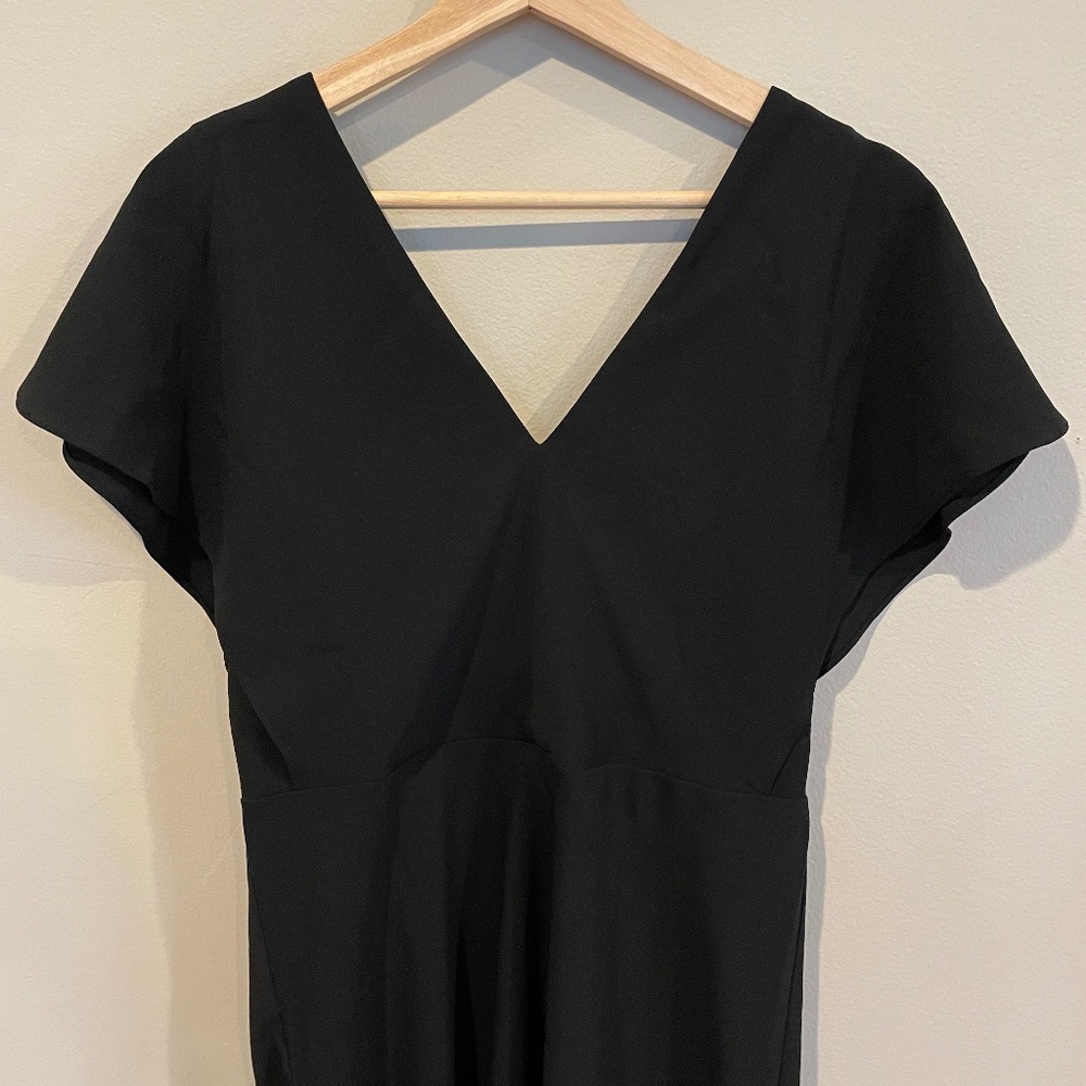 Madewell Flutter Sleeve Midi Dress